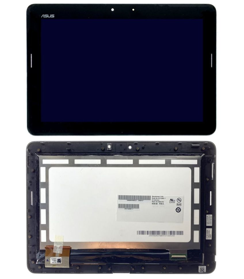 Дисплей (екран) 10.1 "Asus Transformer Pad TF303, TF303CL, TF303K з тачскріном і рамкою в зборі, чорний