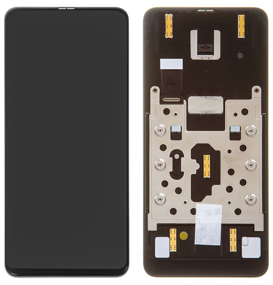 Дисплей Xiaomi Mi Mix 3 M1810E5A OLED с тачскрином и рамкой, черный