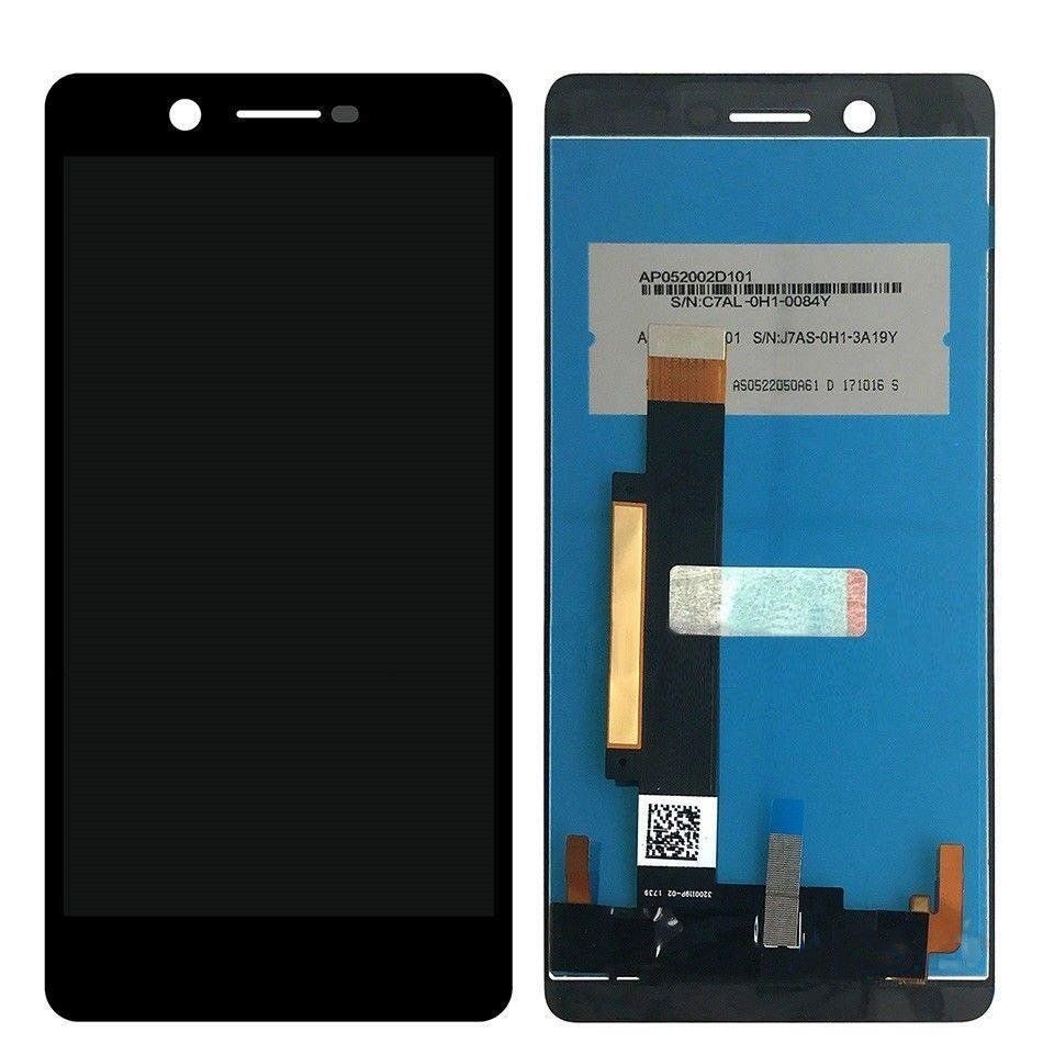 Дисплей (екран) Nokia 7 Dual Sim (TA-1041, TA-1046) з тачскріном в зборі, чорний