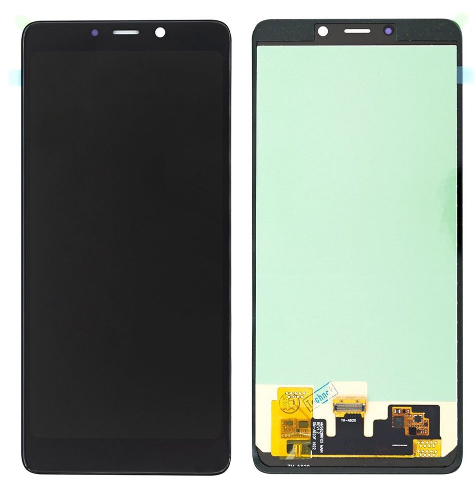 Дисплей (екран) Samsung A920F Galaxy A9 (2018) OLED з тачскріном в зборі, чорний
