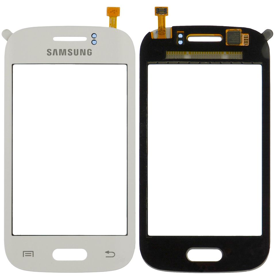 Тачскрин (сенсор) Samsung S6310 Galaxy Young, S6312 Galaxy Young Duos, белый