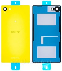 Задняя крышка Sony E5803 Xperia Z5 Compact Mini, E5823 Xperia Z5 Compact, желтая
