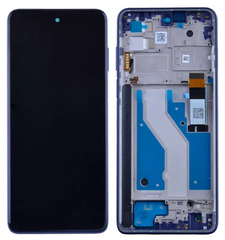 Дисплей Motorola XT2211 Moto G Stylus 2022 ; XT2215 з тачскріном і синьою рамкою