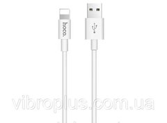USB-кабель Hoco X23 Lightning, білий