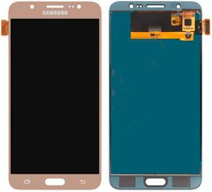 Дисплей (экран) Samsung j710, J710F Galaxy J7 (2016) PLS TFT с тачскрином, золотистый