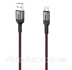 USB-кабель Hoco U68 Gusto Micro USB, чорний