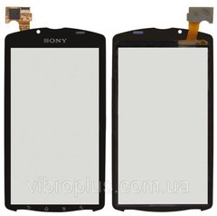 Тачскрин (сенсор) Sony Xperia Neo L MT25i, Xperia Play R800i, черный