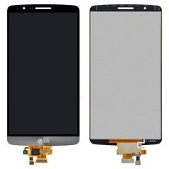 Дисплей (екран) LG D855 Optimus G3, D856, D858, D859, D850 G3 LTE, D851 G3, LS990, VS985 з тачскріном ORIG, сірий