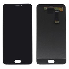 Дисплей (экран) Meizu MX6 (M685H) с тачскрином в сборе ORIG, черный