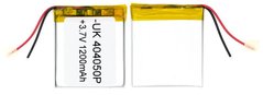 Универсальная аккумуляторная батарея (АКБ) 2pin, 4.0 x 40 x 50 мм (404050), 1200 mAh