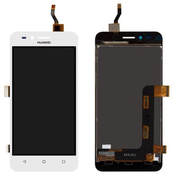 Дисплей (экран) Huawei Y3 II (3G-version) LUA-U22 с тачскрином в сборе ORIG, белый