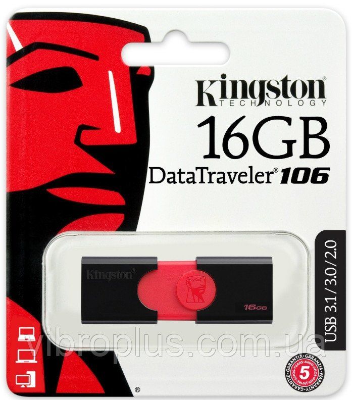 USB флеш накопитель 16Gb Kingston DT 106