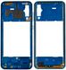 Средняя часть корпуса для Samsung A505 Galaxy A50, A505F/DS, A505FM/DS, синяя
