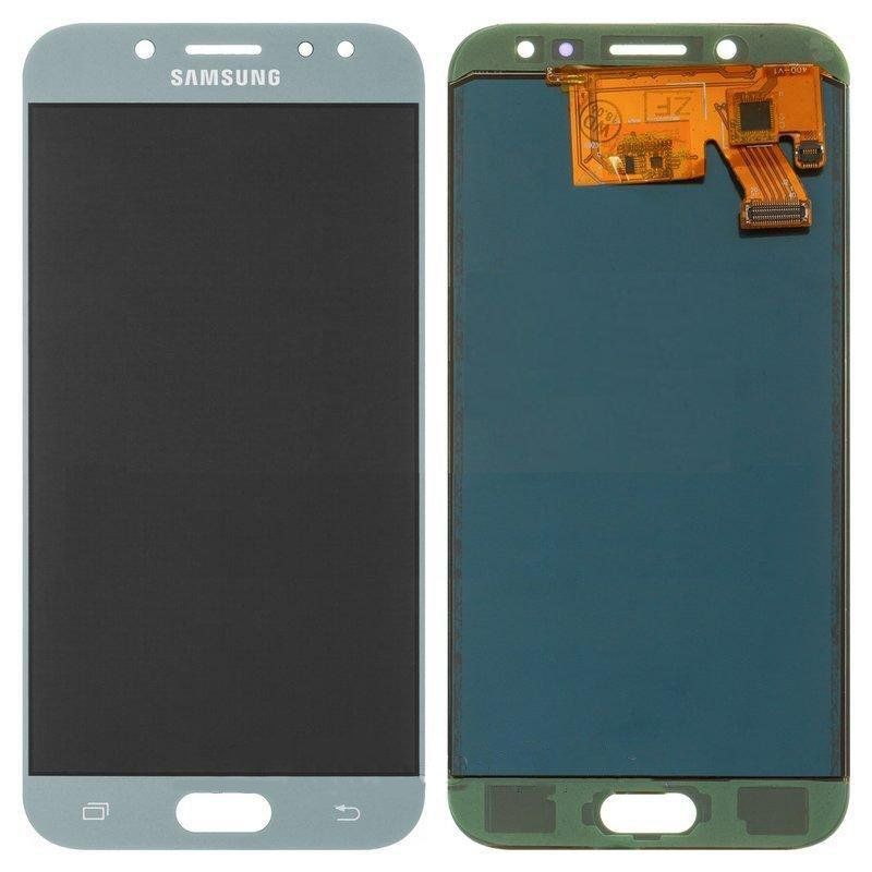Дисплей (екран) Samsung J530, J530F Galaxy J5 (2017) TFT з тачскріном, сріблястий