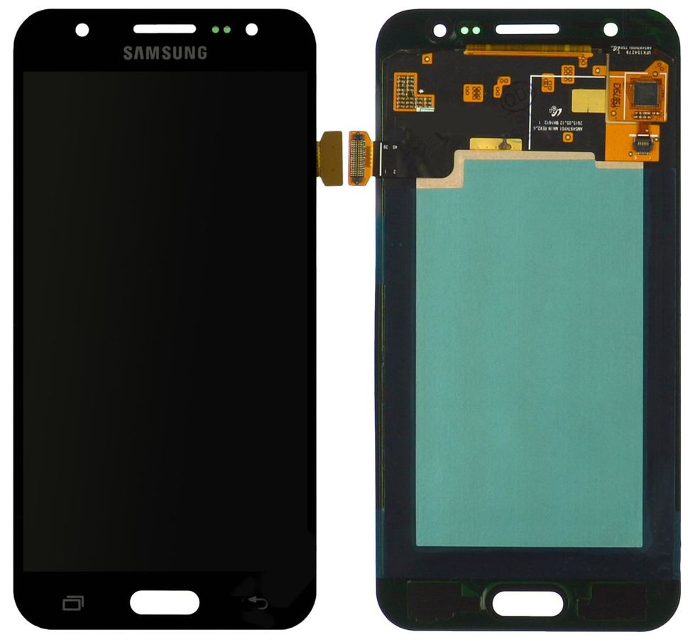 Дисплей (екран) Samsung J500F Galaxy J5, J500FN, J500F / DS, J500G / DS з тачскріном в зборі ORIG, чорний AMOLED