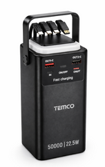 Power Bank Temco SYP5225 повербанк 50 000 mAh QC22.5W+PD20W Оригінал