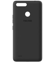 Задняя крышка Tecno POP 2 Power (B1P), чёрная (Midnight Black)