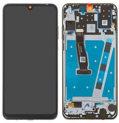Дисплей Huawei P30 Lite 48 MP, Nova 4e с тачскрином и рамкой, черный