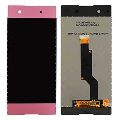 Дисплей (екран) Sony G3112 Xperia XA1 Dual, G3116, G3121, G3125 з тачскріном в зборі ORIG, рожевий