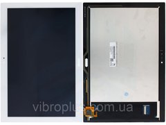 Дисплей (экран) 10.1" Lenovo X704F Tab 4 10 Plus с тачскрином в сборе, белый