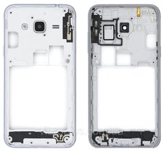 Рамка (корпус) Samsung J320H Galaxy J3 2016 (на одну SIM-карту), чорна