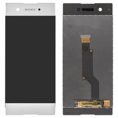 Дисплей (экран) Sony G3112 Xperia XA1 Dual, G3116, G3121, G3125 с тачскрином в сборе ORIG, белый