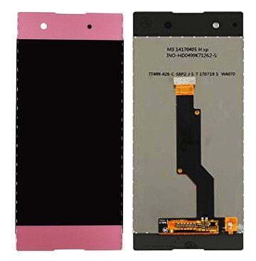 Дисплей (экран) Sony G3112 Xperia XA1 Dual, G3116, G3121, G3125 с тачскрином в сборе ORIG, розовый