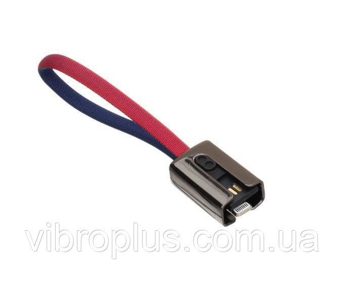 USB-кабель Hoco U36 Mascot Lightning, красно-синий