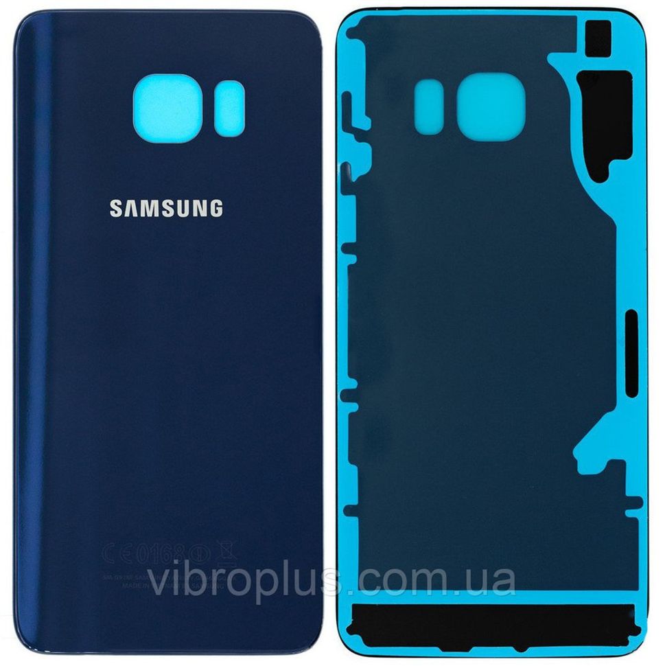 Задняя крышка Samsung G928 Galaxy S6 Edge Plus, синяя