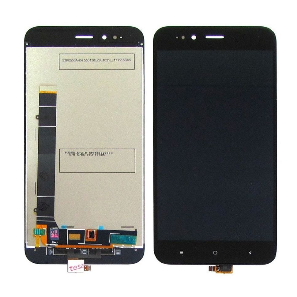 Дисплей (екран) Xiaomi Mi A1, Mi5X з тачскріном в зборі, чорний