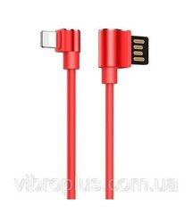 USB-кабель Hoco U37 Long Roam Lightning, червоний