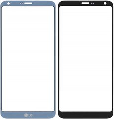 Стекло экрана (Glass) LG G6 H870, G6 H870K, G6 H871, G6 H872, G6 H873, G6 LS993, G6 US997, G6 VS998, серебристый (голубой)