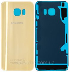 Задняя крышка Samsung G928 Galaxy S6 Edge Plus, золотистая