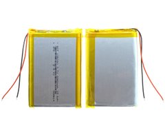 Универсальная аккумуляторная батарея (АКБ) 2pin, 12 X 60 X 90 мм (126090, 906012), 8000 mAh