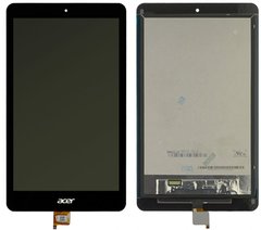 Дисплей (экран) Acer B1-820 Iconia One с тачскрином в сборе ORIG, черный