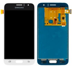 Дисплей (екран) Samsung J120H, Galaxy J1 (2016) PLS TFT з тачскріном, білий