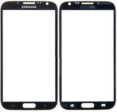 Стекло экрана (Glass) Samsung Galaxy Note 2 N7100, N7105, серое