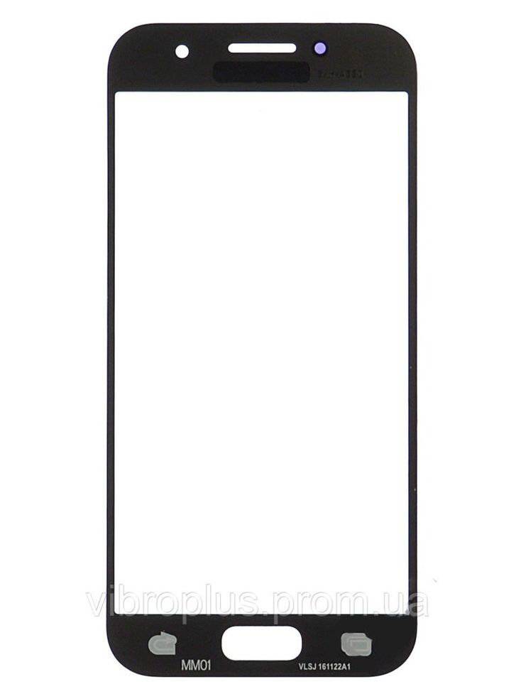 Стекло экрана (Glass) Samsung A320 Galaxy A3 (2017), A320F Galaxy A3(2017), A310Y (2016), черный