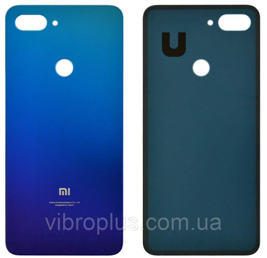 Задняя крышка Xiaomi Mi 8 Lite, голубая