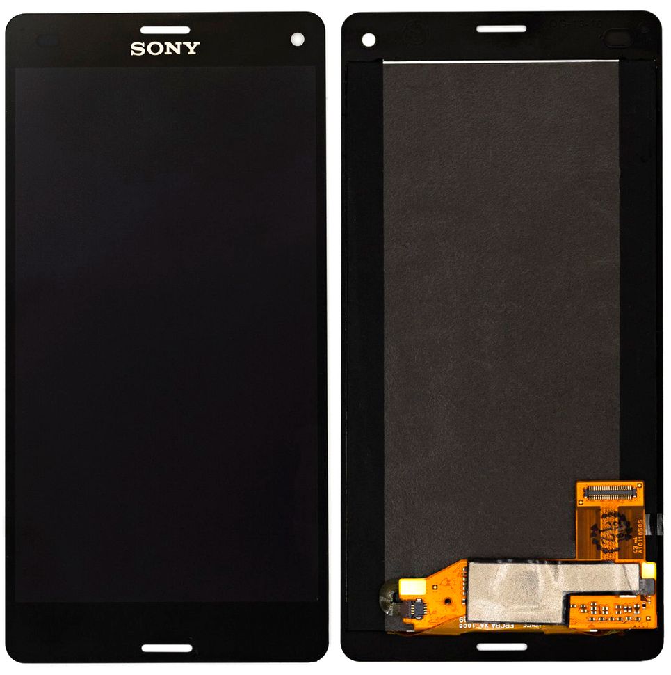 Дисплей (экран) Sony D5803 Xperia Z3 Compact Mini, D5833 Xperia Z3 Compact Mini с тачскрином в сборе ORIG, черный