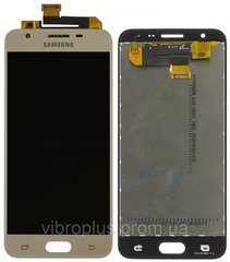 Дисплей (екран) Samsung G570 Galaxy J5 Prime PLS TFT з тачскріном, золотистий