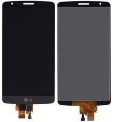 Дисплей (екран) LG D690 G3 Stylus з тачскріном в зборі, сірий