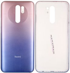 Задня кришка Xiaomi Redmi 9 (M1902F1G), Poco M2, рожево-фіолетова
