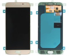 Дисплей (екран) Samsung J530F, J530Y, J530DS J5 Pro (2017) AMOLED з тачскріном в зборі ORIG, золотистий