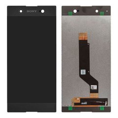Дисплей (экран) Sony G3212 Xperia XA1 Ultra Dual, G3221, G3223, G3226 с тачскрином в сборе ORIG, черный