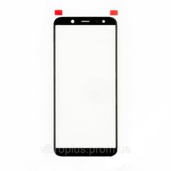 Скло екрану (Glass) Samsung A600F Galaxy A6 (2018), чорний