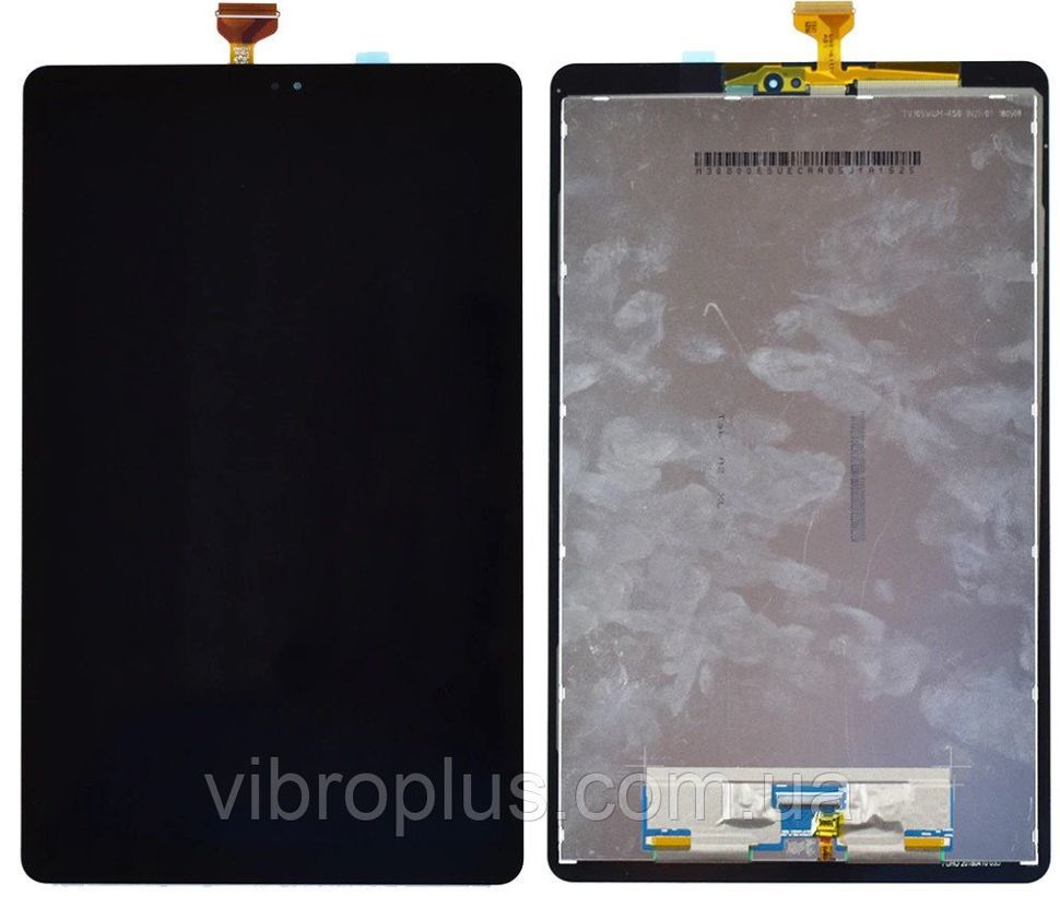 Дисплей (экран) 10.5” Samsung T595, T590 Galaxy Tab A с тачскрином в сборе, черный