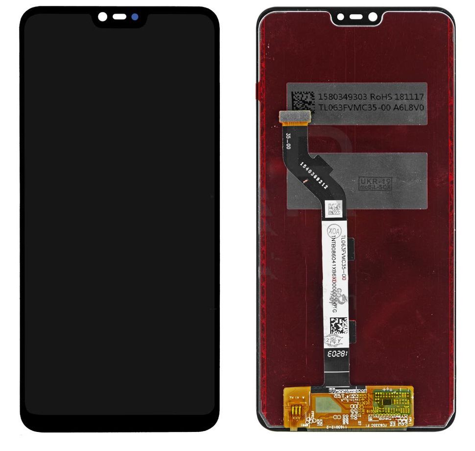 Дисплей (экран) Xiaomi Mi 8 Lite, Mi 8x с тачскрином в сборе ORIG, черный
