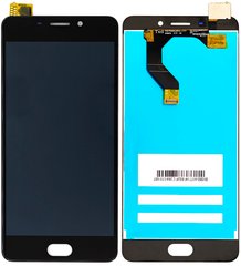 Дисплей (экран) Meizu M6 Note, Meilan Note 6 (M721H, M721L, M721Q, M721M, M721W) с тачскрином в сборе, черный