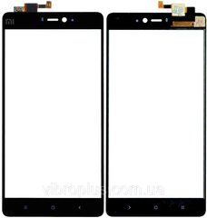 Тачскрин (сенсор) Xiaomi Mi4c, Mi4i, черный
